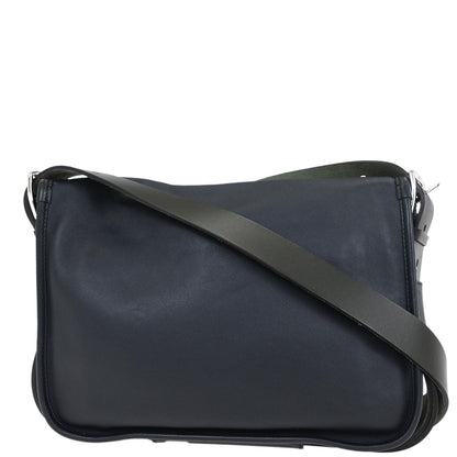 Hermes Blue Indigo Sikkim Barda 30 Shoulder Bag