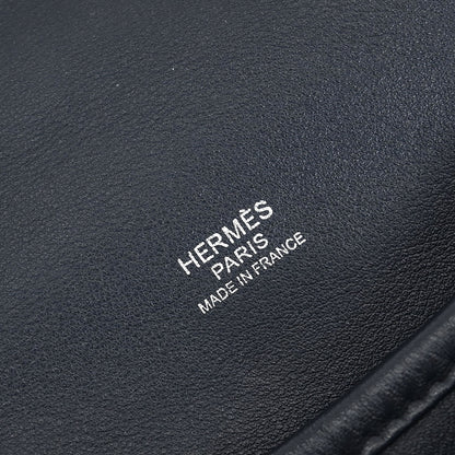 Hermes Blue Indigo Sikkim Barda 30 Shoulder Bag