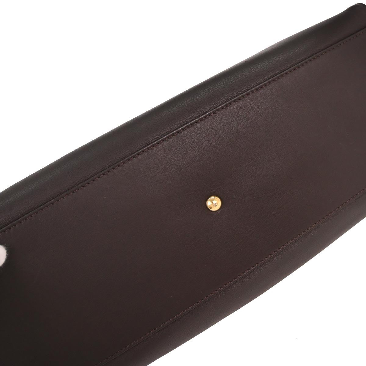 Fendi Brown Peekaboo 2way Shoulder Handbag