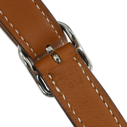 Hermes Green Silk Silky City 41 Shoulder Bag