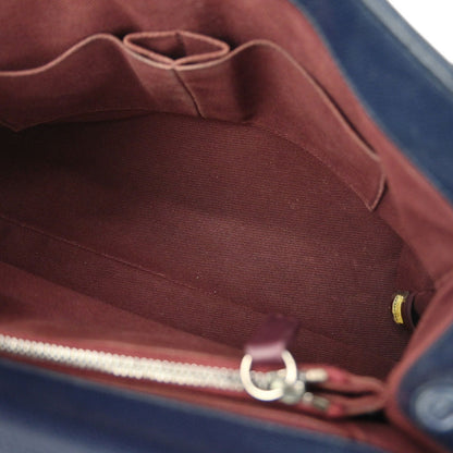 Chanel Navy Caviar Coco Handle 2way Shoulder Handbag