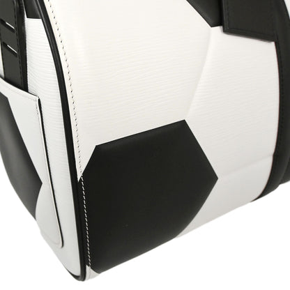 Louis Vuitton White Epi Keepall Bandouliere 50 Duffle Bag