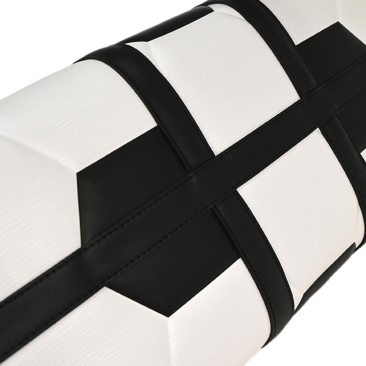 Louis Vuitton White Epi Keepall Bandouliere 50 Duffle Bag