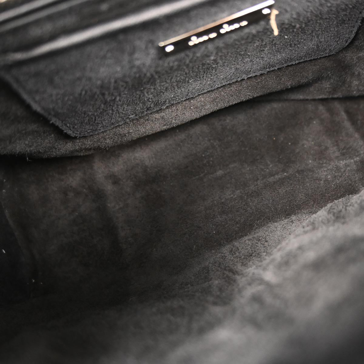 Miu Miu * Black Python Handbag