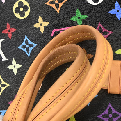 Louis Vuitton Black Monogram Multicolor Claudia Handbag M40194