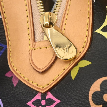 Louis Vuitton Black Monogram Multicolor Claudia Handbag M40194