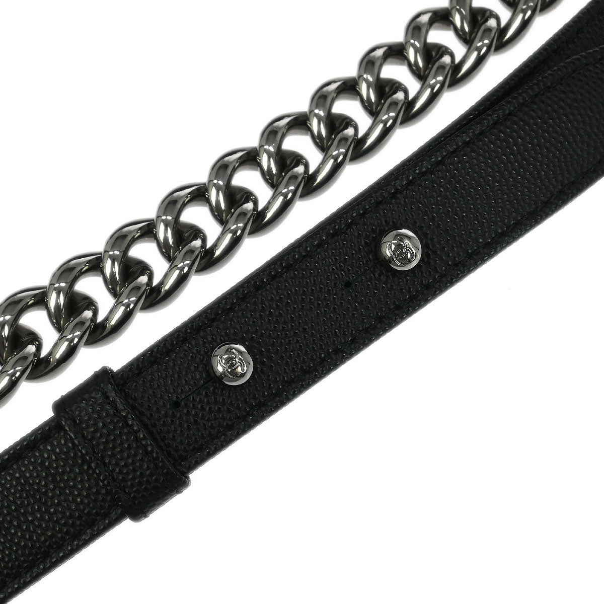 Boy Chanel Black Caviar Chevron Small Chain Shoulder Bag