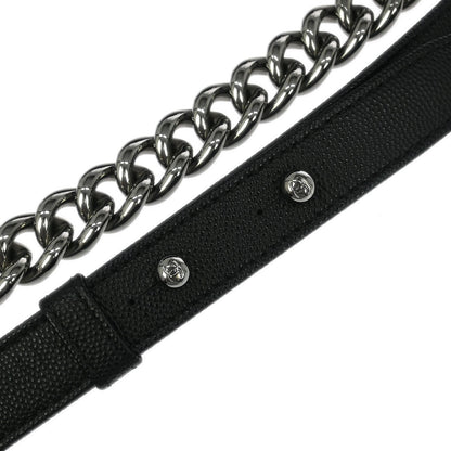 Boy Chanel Black Caviar Chevron Small Chain Shoulder Bag