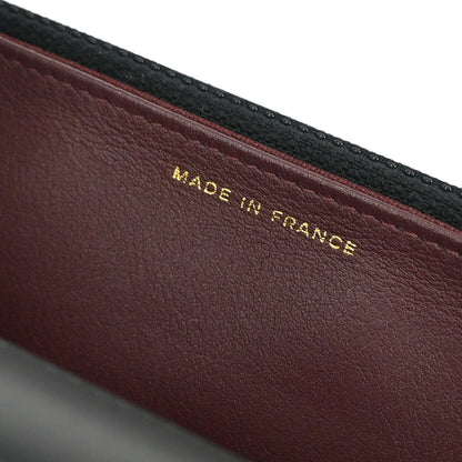 Chanel Black Calfskin Mademoiselle Lock Icon WOC Wallet on Chain