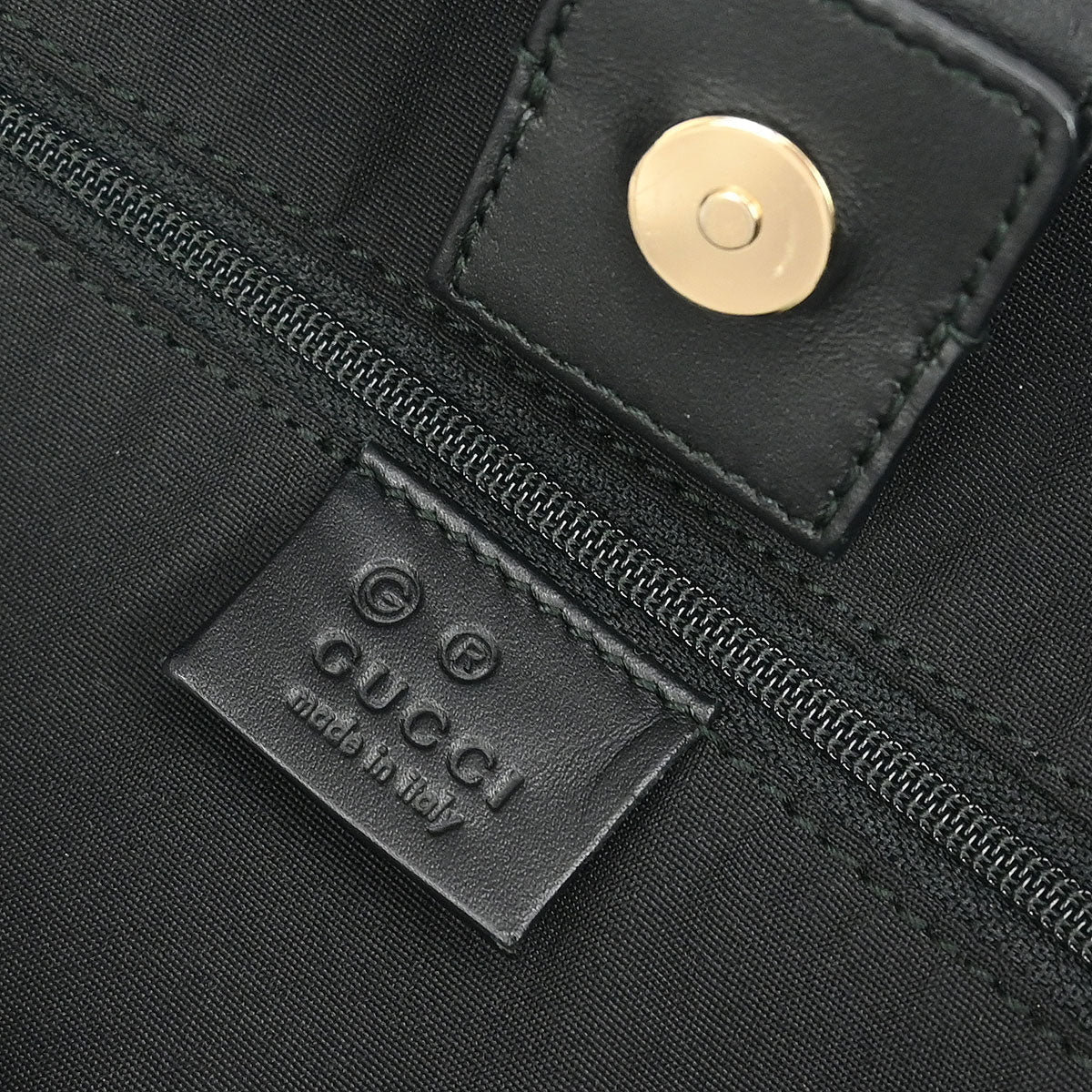 Gucci Green Canvas GG Hobo 2way Shoulder Handbag