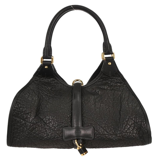 Loewe Black Leather Handbag