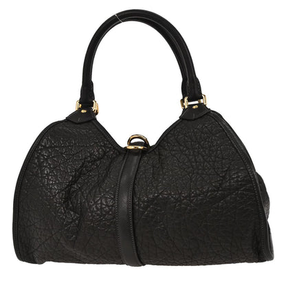 Loewe Black Leather Handbag