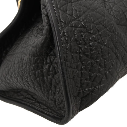 Loewe Black Leather Handbag