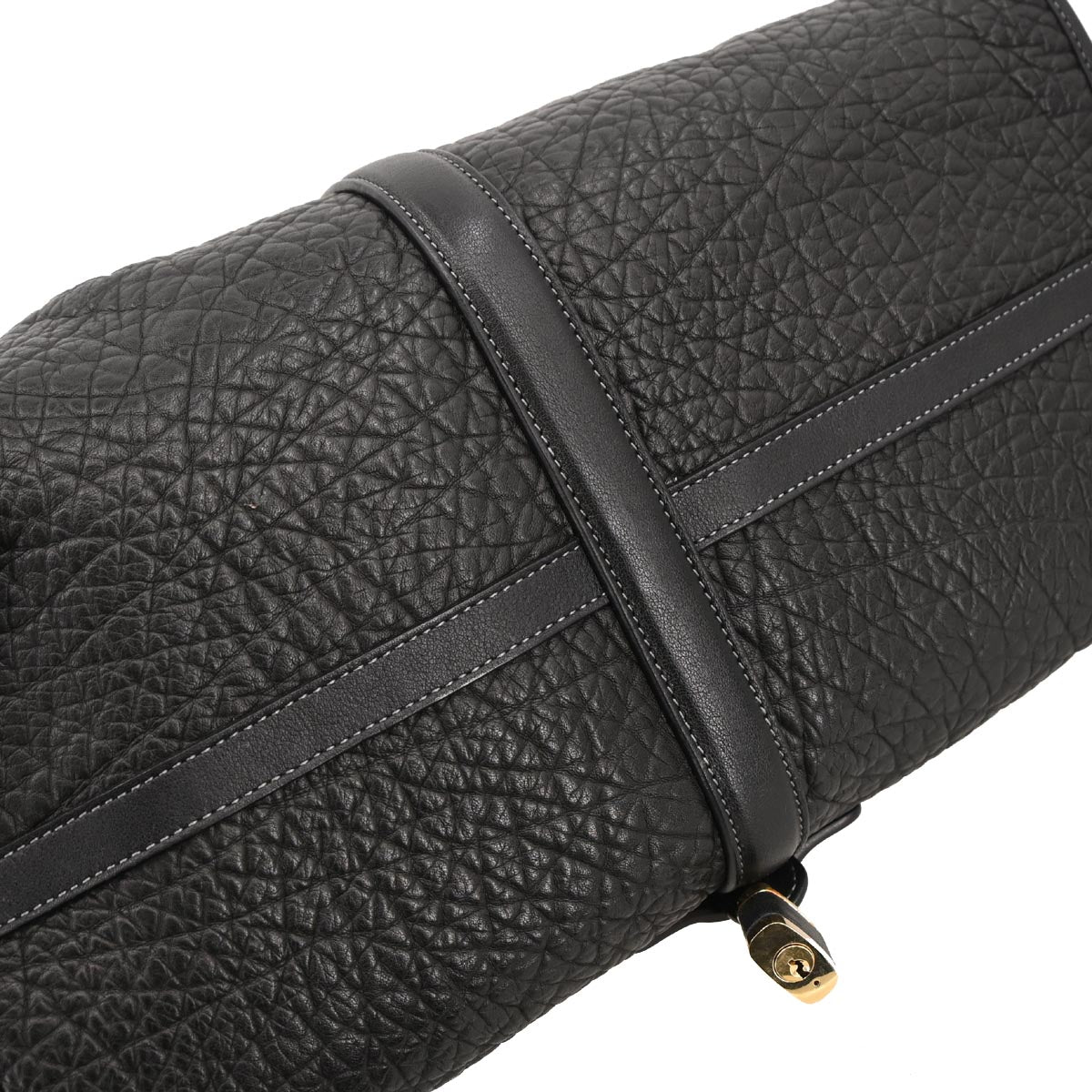 Loewe Black Leather Handbag