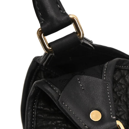 Loewe Black Leather Handbag