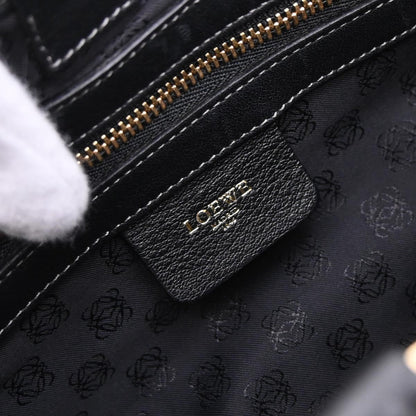 Loewe Black Leather Handbag