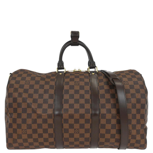 Louis Vuitton Damier Keepall Bandouliere 45 Duffle N41428