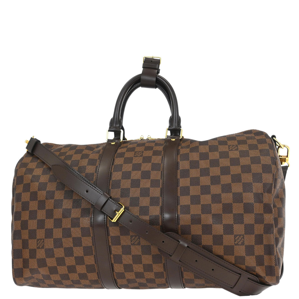 Louis Vuitton Damier Keepall Bandouliere 45 Duffle N41428