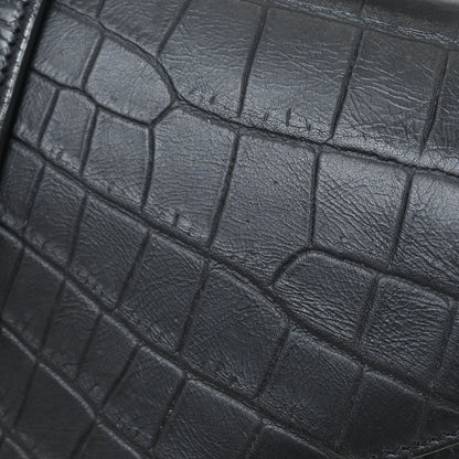 Saint Laurent * Black College 2way Shoulder Handbag