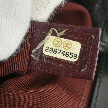 Boy Chanel Black Lambskin Medium Shoulder Bag