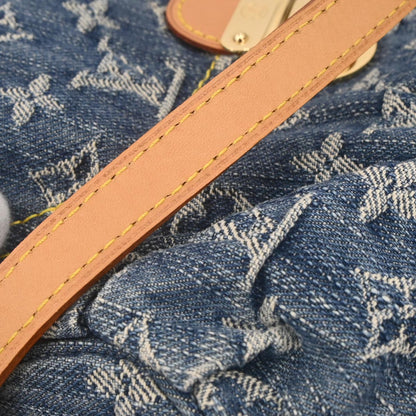 Louis Vuitton Blue Monogram Denim Mini Pleaty Handbag M95050