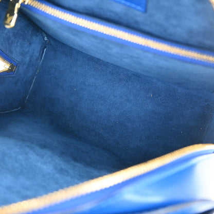 Louis Vuitton Blue Epi Pont Neuf Handbag M52055