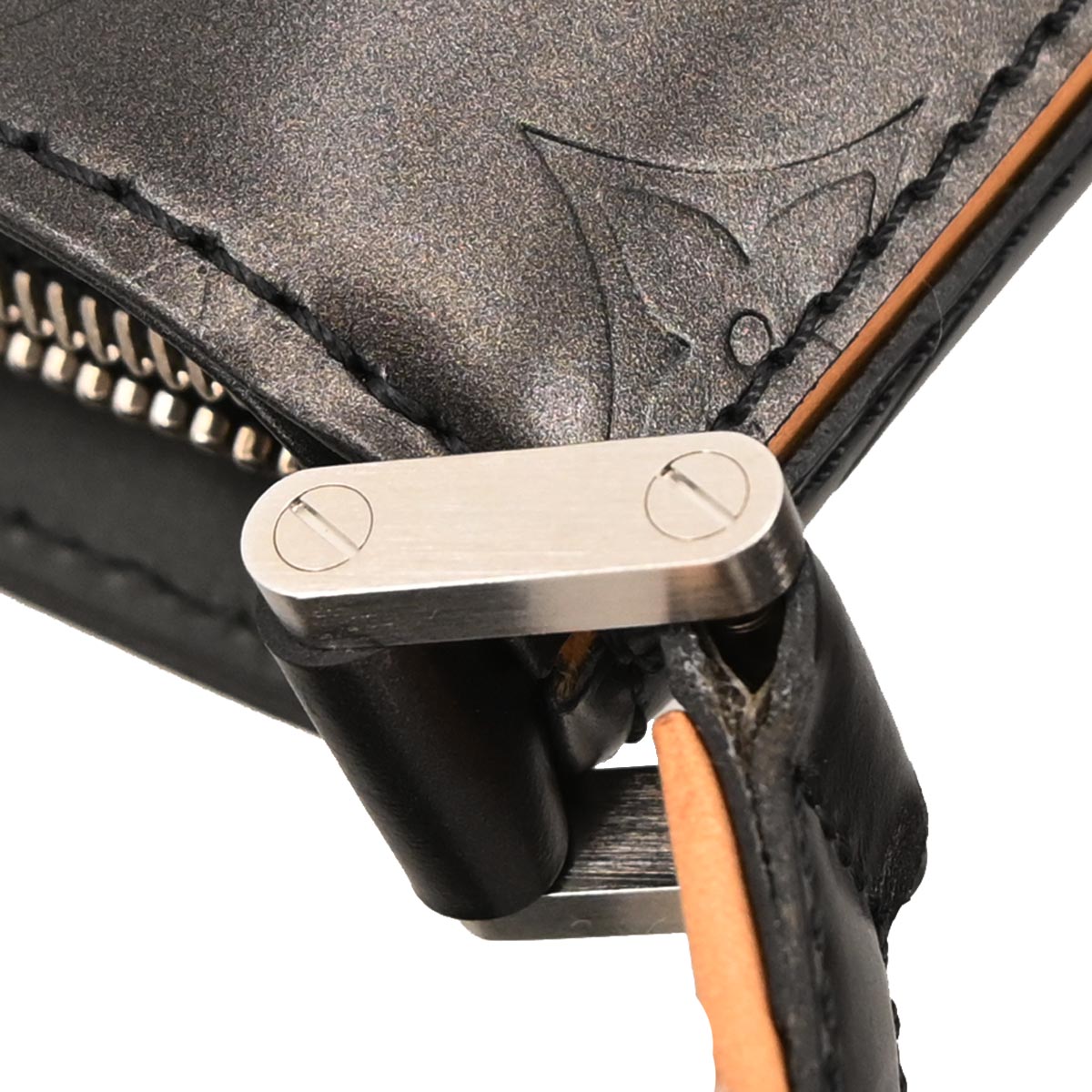 Louis Vuitton Black Monogram Mat Alston Shoulder Bag M55122