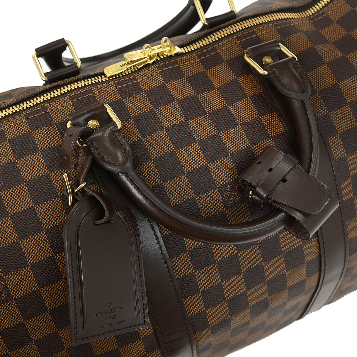 Louis Vuitton Damier Keepall 50 Travel Duffle Handbag N41427