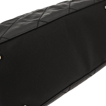 Chanel Black Leather Paris-Biarritz Tote Handbag