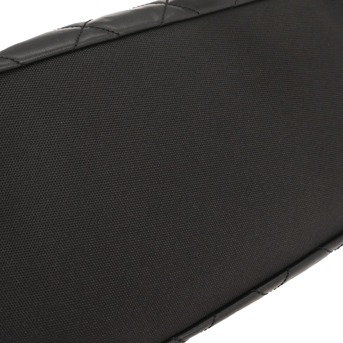 Chanel Black Leather Paris-Biarritz Bowling Bag