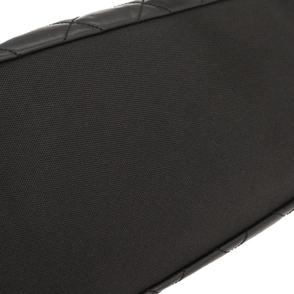 Chanel Black Leather Paris-Biarritz Bowling Bag