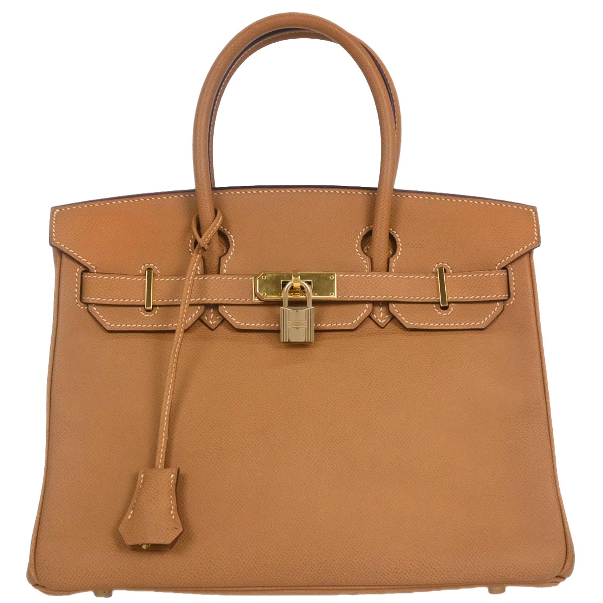 Hermes Natural Epsom Birkin 30 Handbag