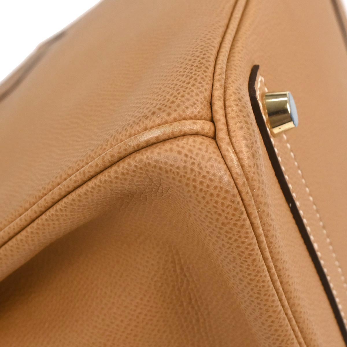 Hermes Natural Epsom Birkin 30 Handbag