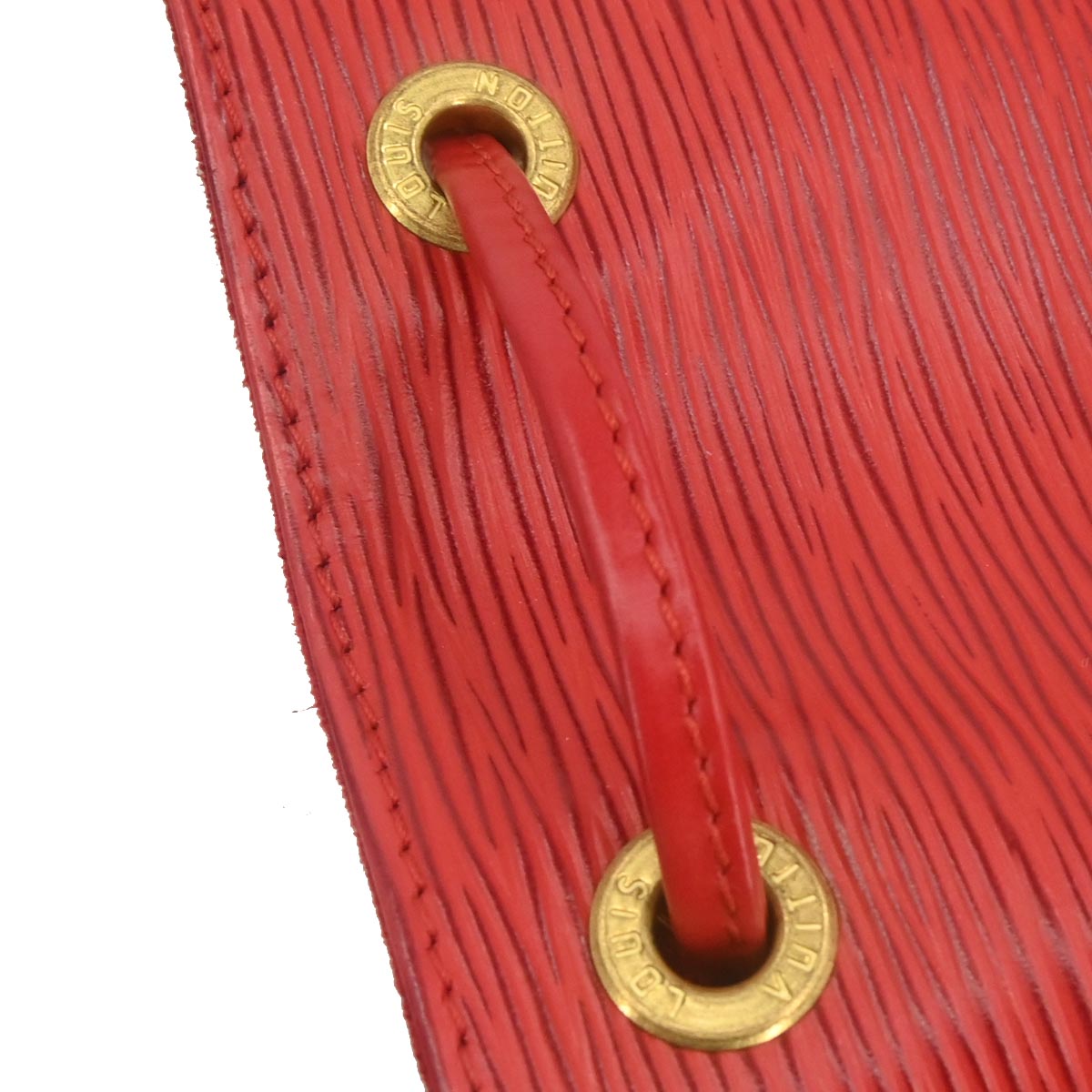 Louis Vuitton Red Epi Petite Noe Shoulder Bag M44107