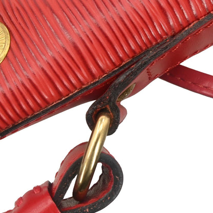 Louis Vuitton Red Epi Petite Noe Shoulder Bag M44107