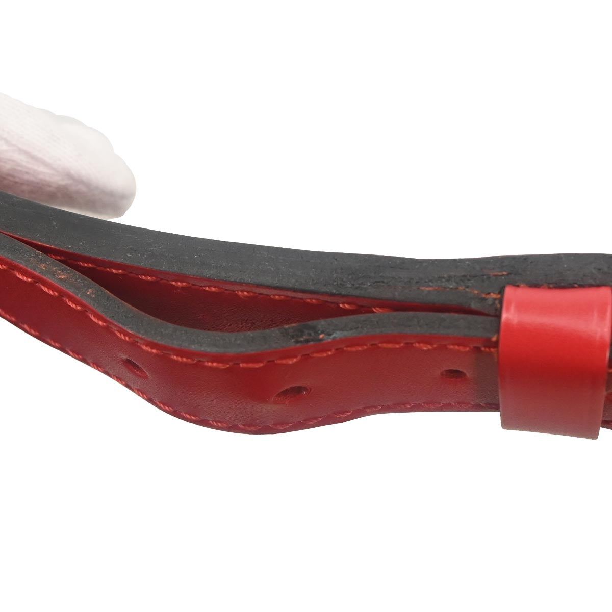 Louis Vuitton Red Epi Petite Noe Shoulder Bag M44107