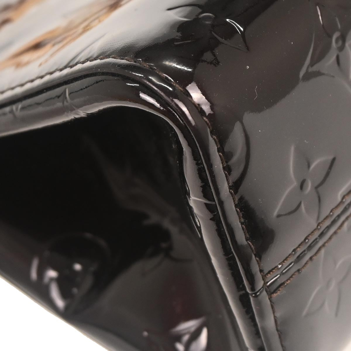 Louis Vuitton Purple Monogram Vernis Roxbury Drive Handbag M91995