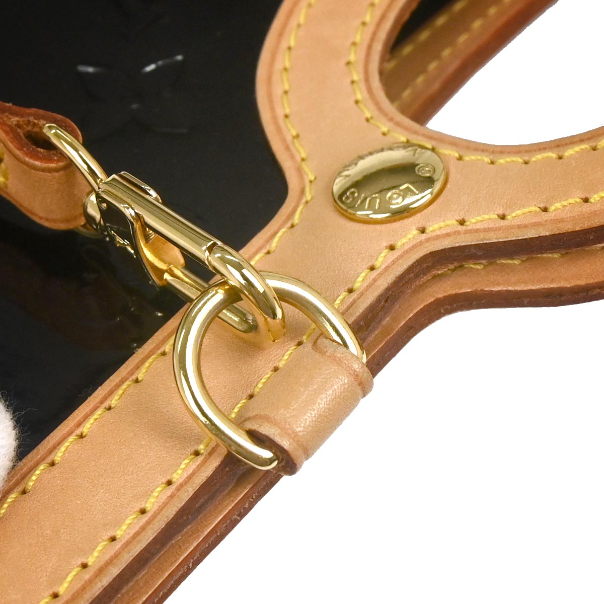 Louis Vuitton Purple Monogram Vernis Roxbury Drive Handbag M91995