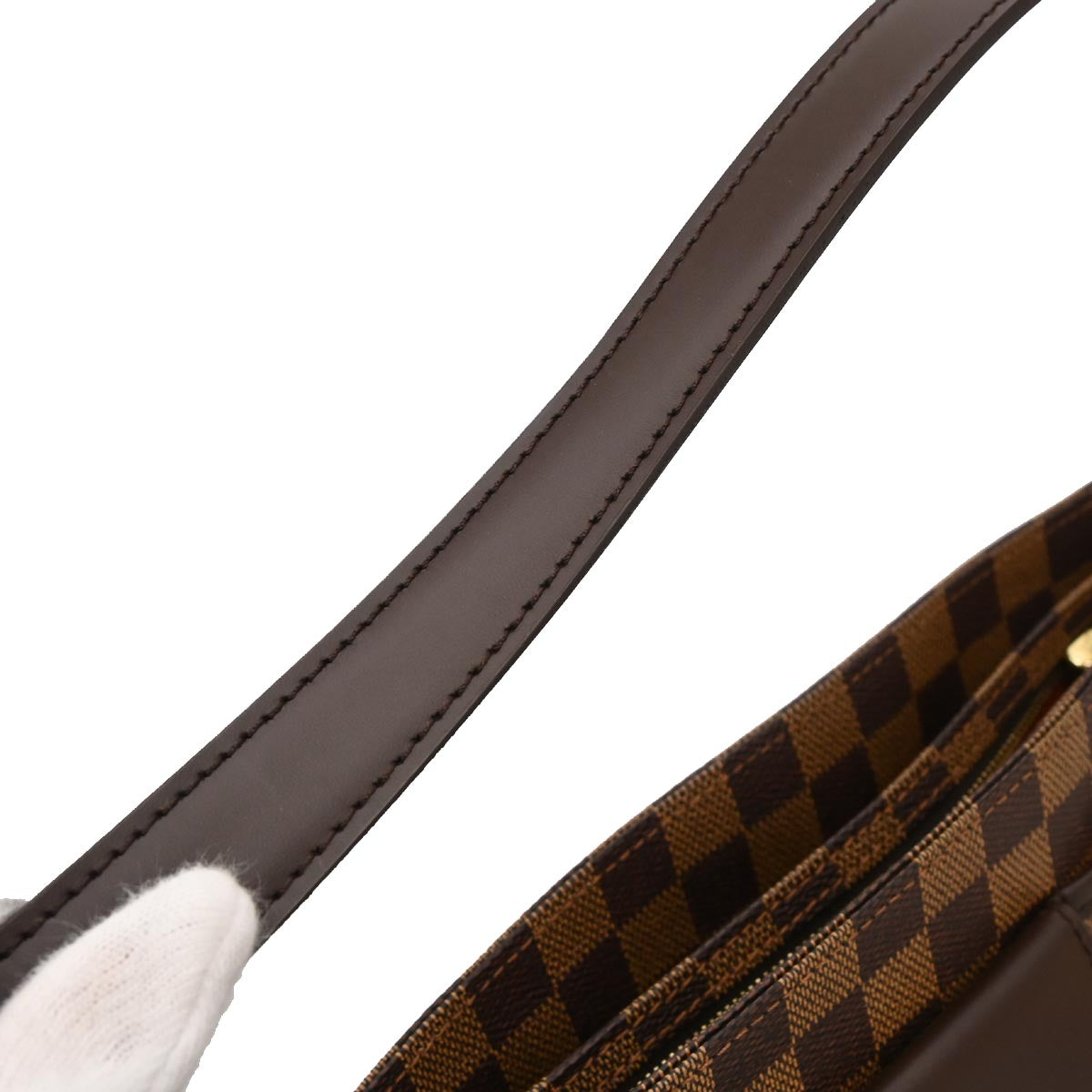 Louis Vuitton Damier Aubagne Handbag N51129