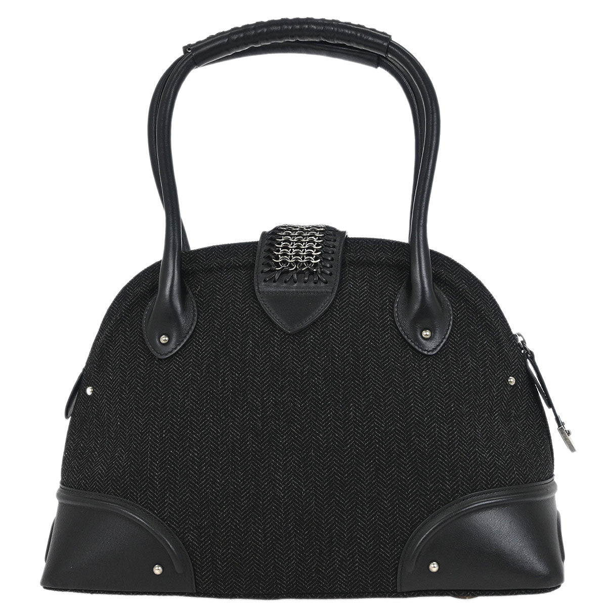 Christian Dior Black Canvas Jeanne Handbag