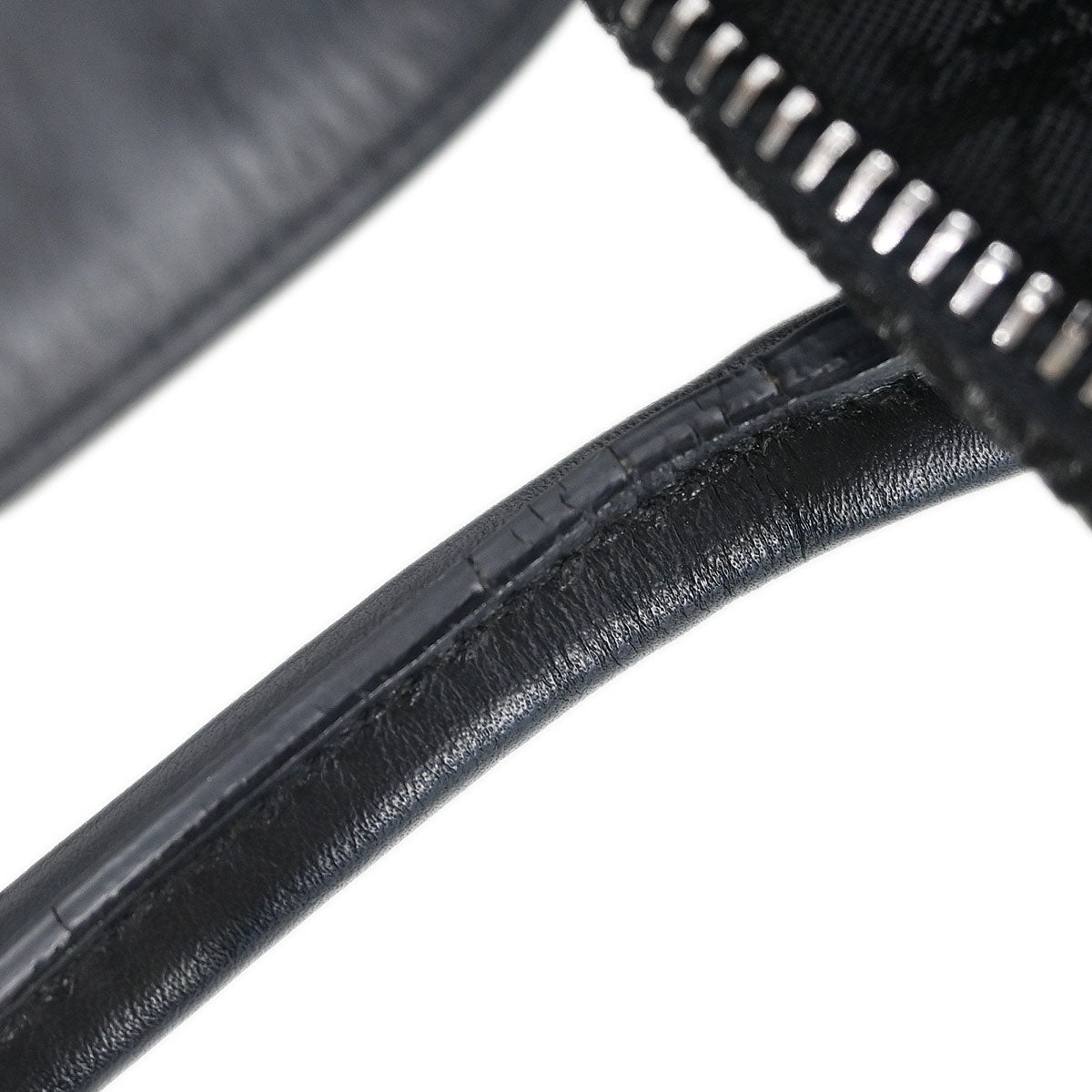 Christian Dior Black Canvas Jeanne Handbag