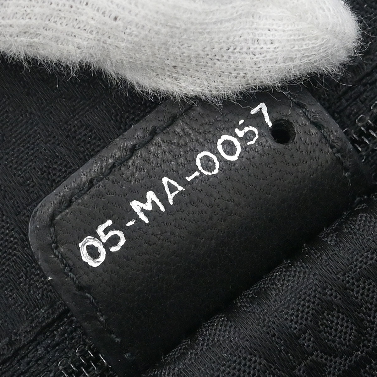 Christian Dior Black Canvas Jeanne Handbag