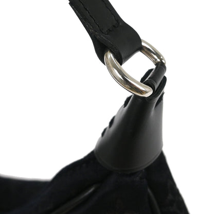 Louis Vuitton Black Monogram Satin Little Boulogne Handbag M92142