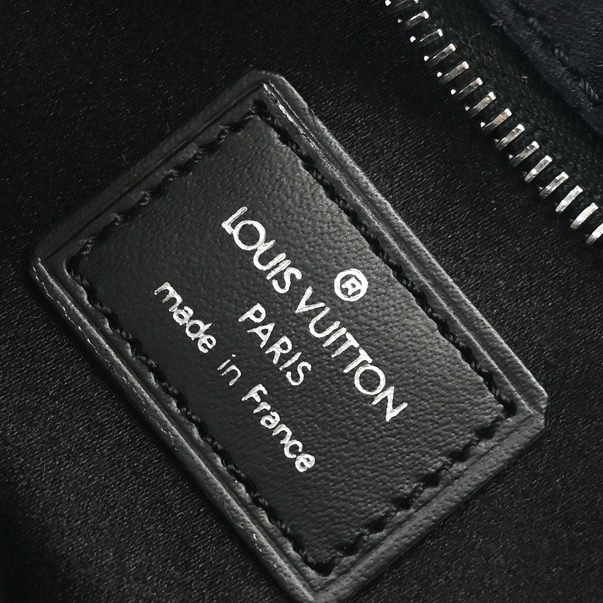 Louis Vuitton Black Monogram Satin Little Boulogne Handbag M92142