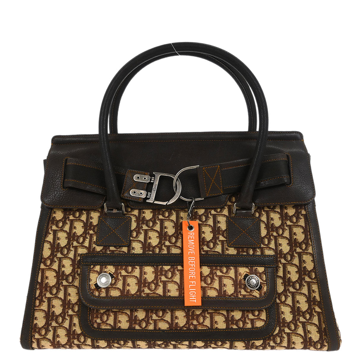 Christian Dior Trotter Flight Travel Bag Handbag