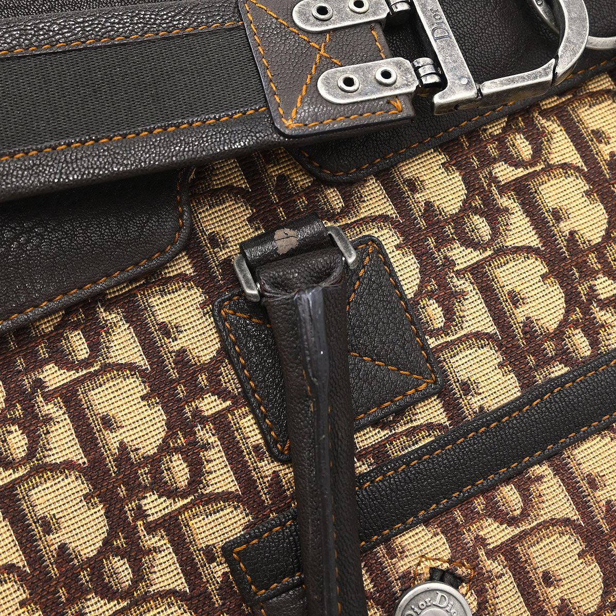 Christian Dior Trotter Flight Travel Bag Handbag