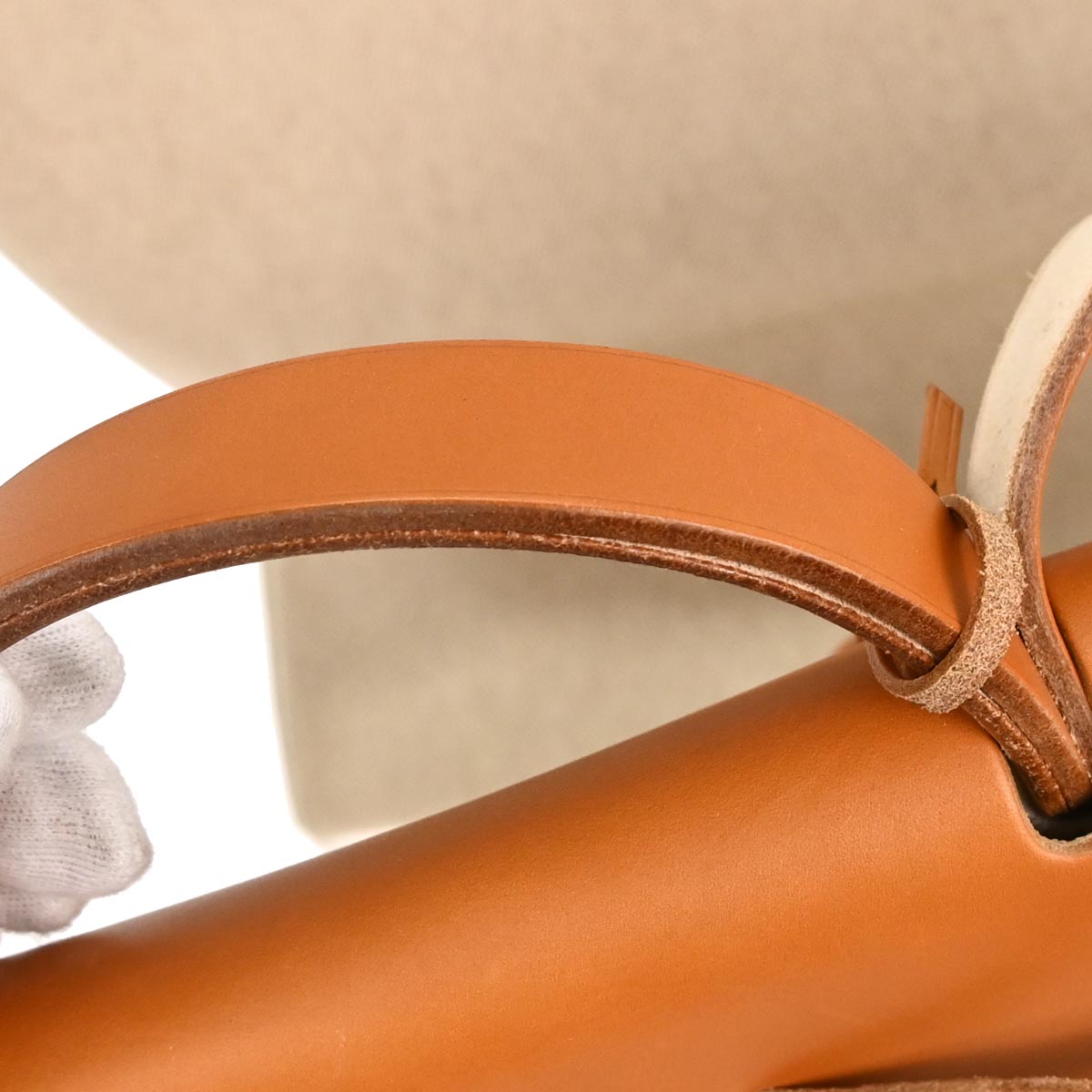 Hermes Beige Toile H Herbag GM 2 in 1 Handbag