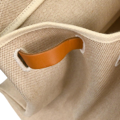 Hermes Beige Toile H Herbag GM 2 in 1 Handbag