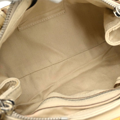 Chloe White Paddington Mini Handbag