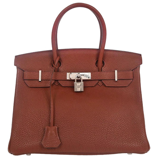 Hermes Sienne Togo Birkin 30 Handbag